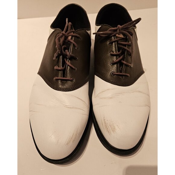 Nike Air Kempshall Last Men’s Brown White Leather Saddle Golf Shoes SZ US 11.5 - Picture 7 of 14